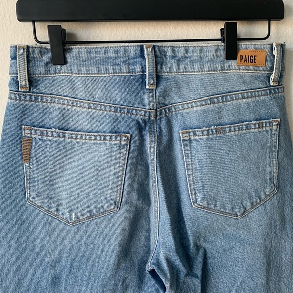 PAIGE High Rise Sarah Straight Jeans - Picture 4 of 4